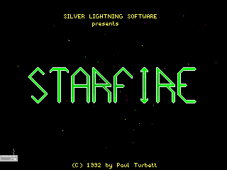Game cover: Starfire