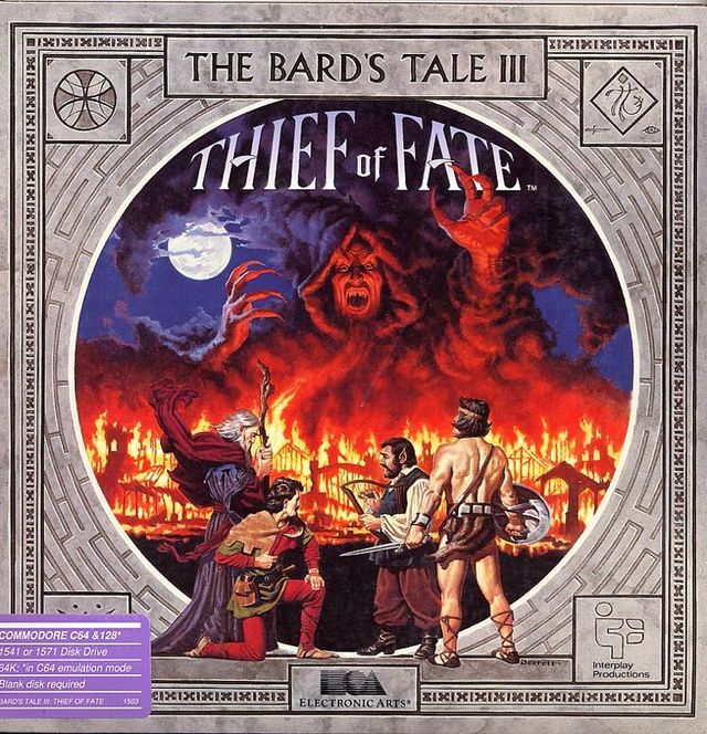 Game cover: The Bard's Tale III: Thief of Fate
