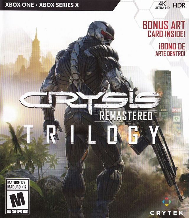 Game cover: Crysis: Remastered Trilogy
