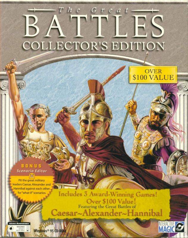 Game cover: The Great Battles: Collector's Edition