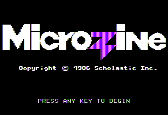 Game cover: Microzine #18