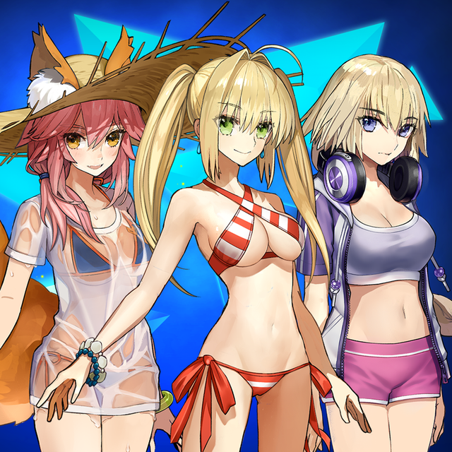 Game cover: Fate/EXTELLA: LINK - Tropical set