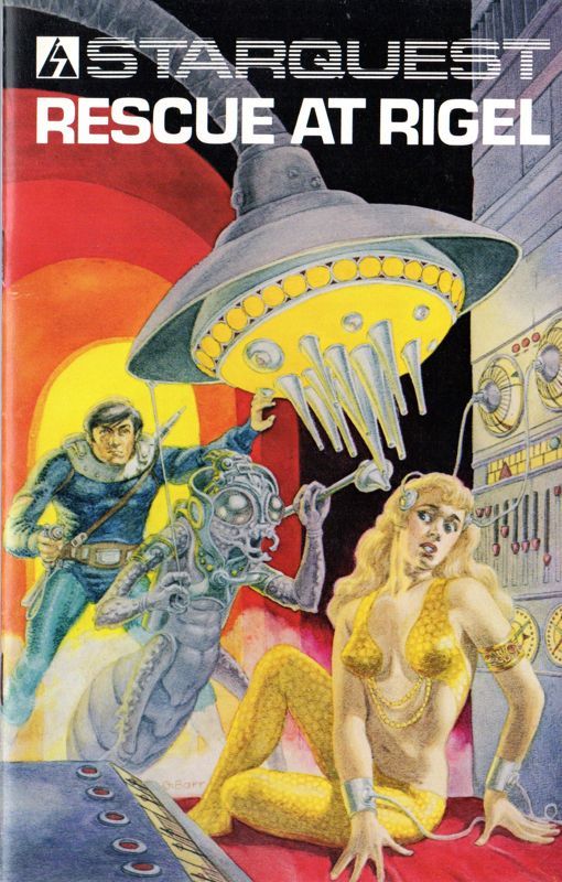Game cover: StarQuest: Rescue at Rigel