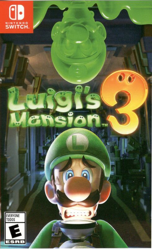 Game cover: Luigi's Mansion 3