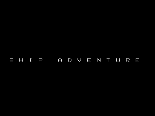Game cover: Ship Adventure