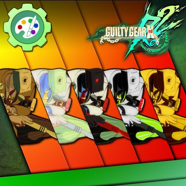 Game cover: Guilty Gear Xrd: Rev 2 - Character Colors: Faust