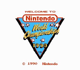 Game cover: Nintendo World Championships 1990