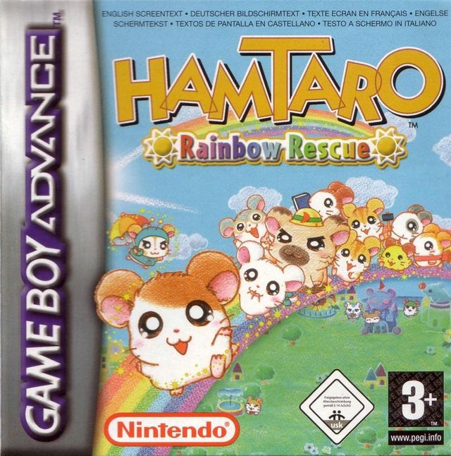 Game cover: Hamtaro: Rainbow Rescue