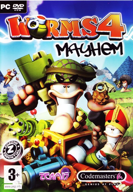 Game cover: Worms 4: Mayhem