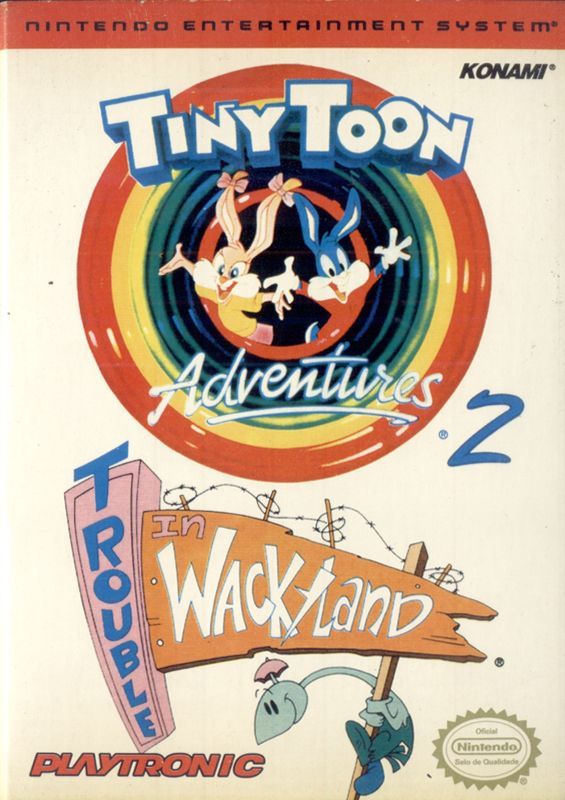 Game cover: Tiny Toon Adventures 2: Trouble in Wackyland