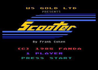 Game cover: Scooter