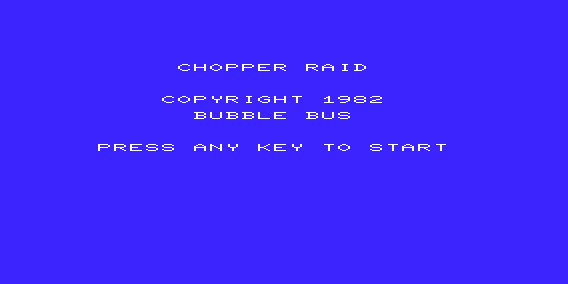 Game cover: Chopper Raid