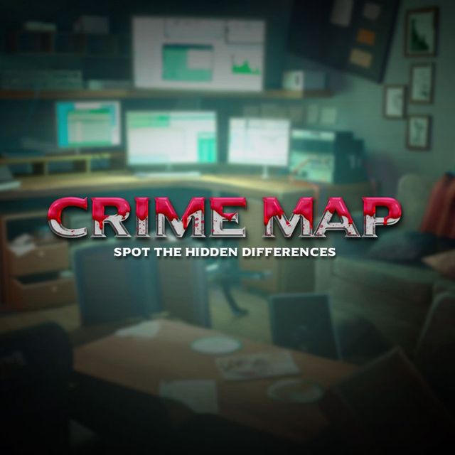 Game cover: Crime Map: Spot the Hidden Differences