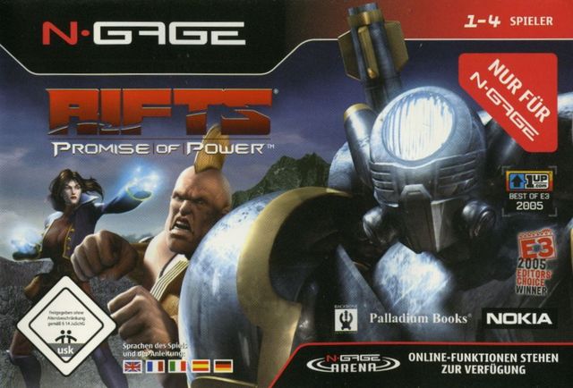 Game cover: Rifts: Promise of Power