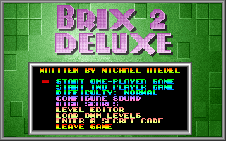 Game cover: Brix 2 Deluxe