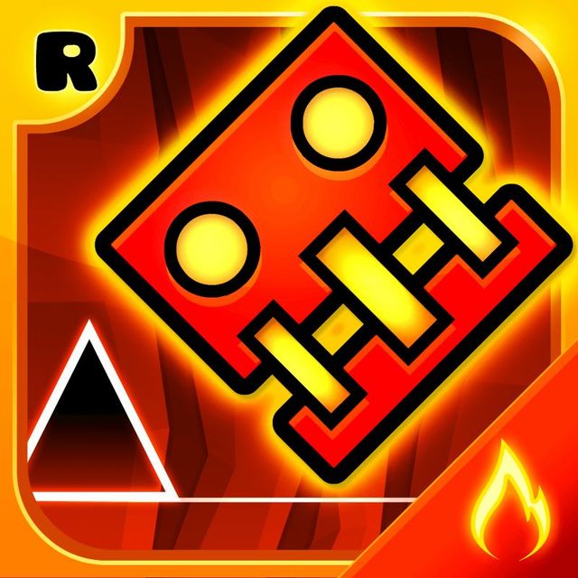 Game cover: Geometry Dash: Meltdown