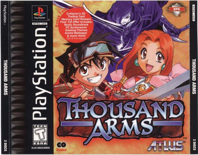 Game cover: Thousand Arms