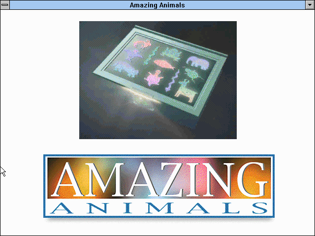 Game cover: Amazing Animals: Activity Center