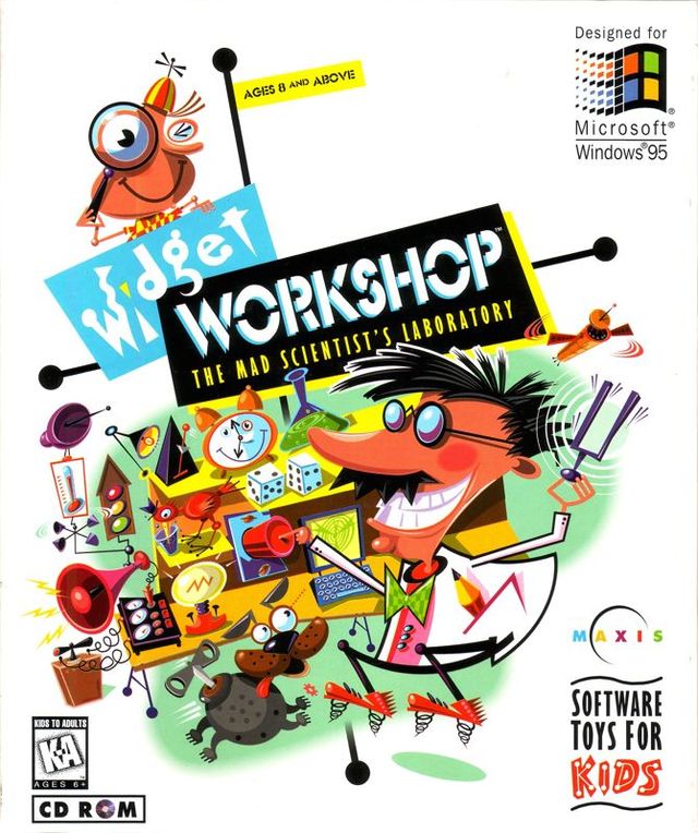 Game cover: Widget Workshop: The Mad Scientist's Laboratory