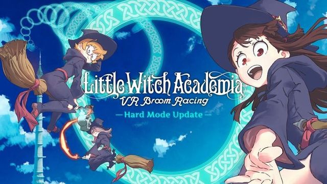 Game cover: Little Witch Academia: VR Broom Racing