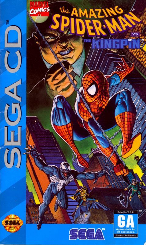 Game cover: The Amazing Spider-Man vs. The Kingpin