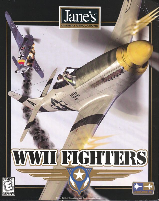 Game cover: Jane's Combat Simulations: WWII Fighters