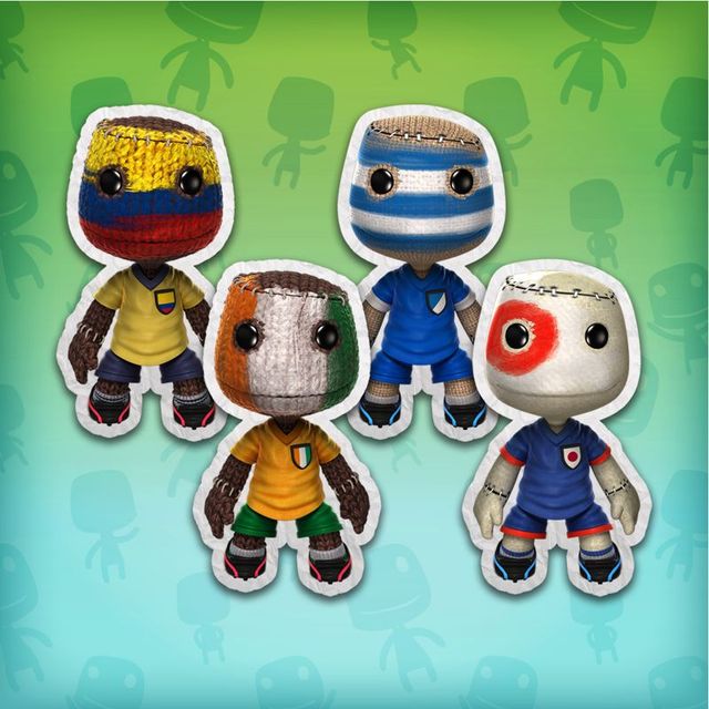Game cover: LittleBigPlanet 2: Soccer Fan Costume Pack 3