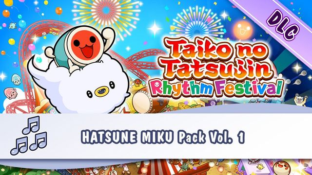 Game cover: Taiko no Tatsujin: Rhythm Festival - Hatsune Miku Pack Vol. 1
