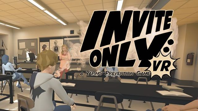 Game cover: Invite Only VR: A Vaping Prevention Game