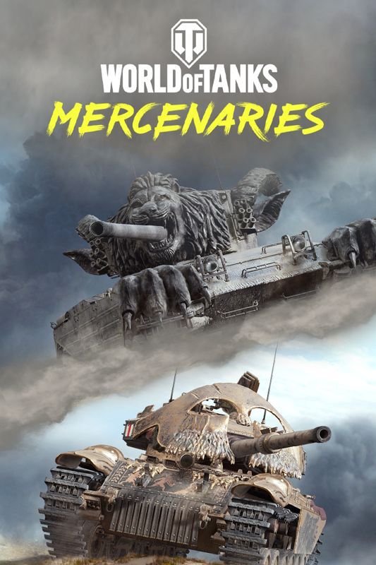 Game cover: World of Tanks: Mercenaries - Bellerophon vs Chimera