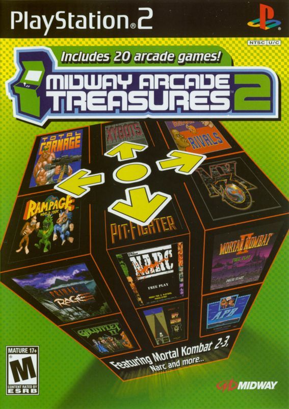 Game cover: Midway Arcade Treasures 2