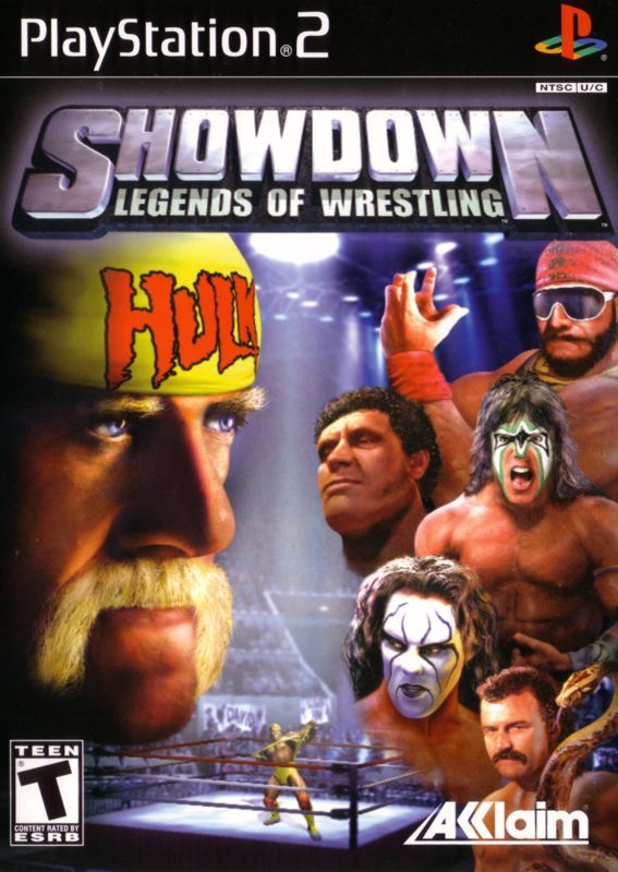 Game cover: Showdown: Legends of Wrestling