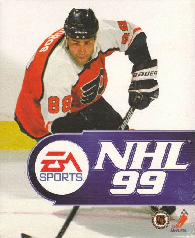 Game cover: NHL 99