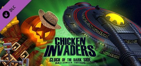 Game cover: Chicken Invaders: Cluck of the Dark Side - Halloween Edition