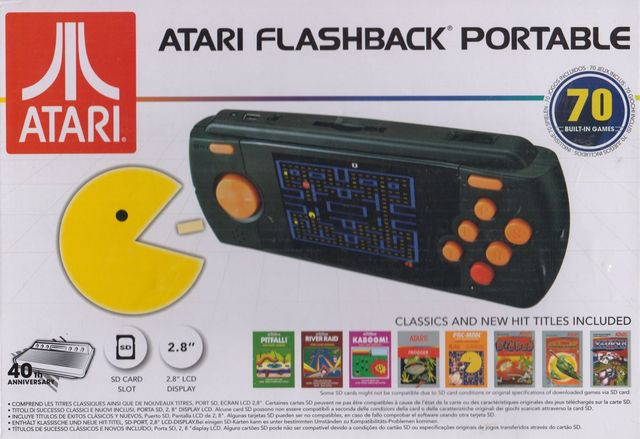 Game cover: Atari Flashback Portable (2017 Edition)
