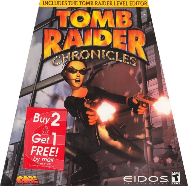 Game cover: Tomb Raider: Chronicles