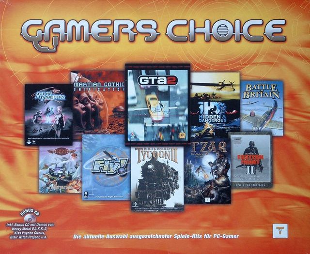 Game cover: Gamers Choice