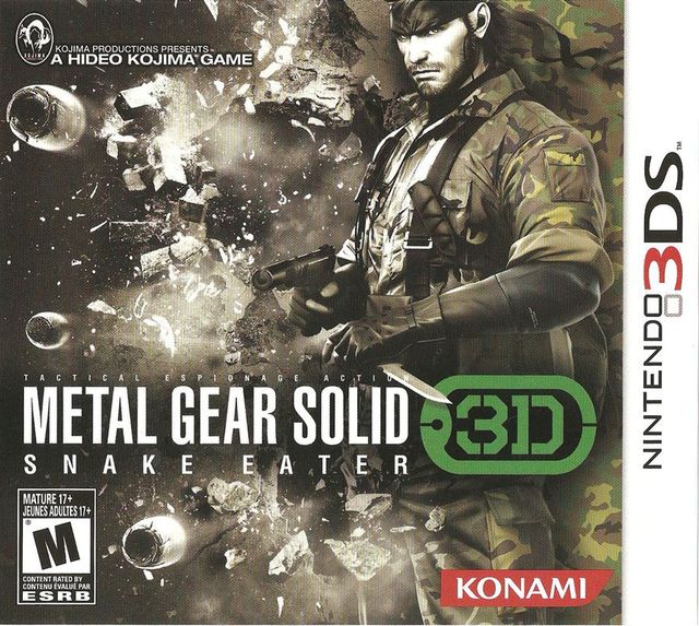 Game cover: Metal Gear Solid: Snake Eater 3D