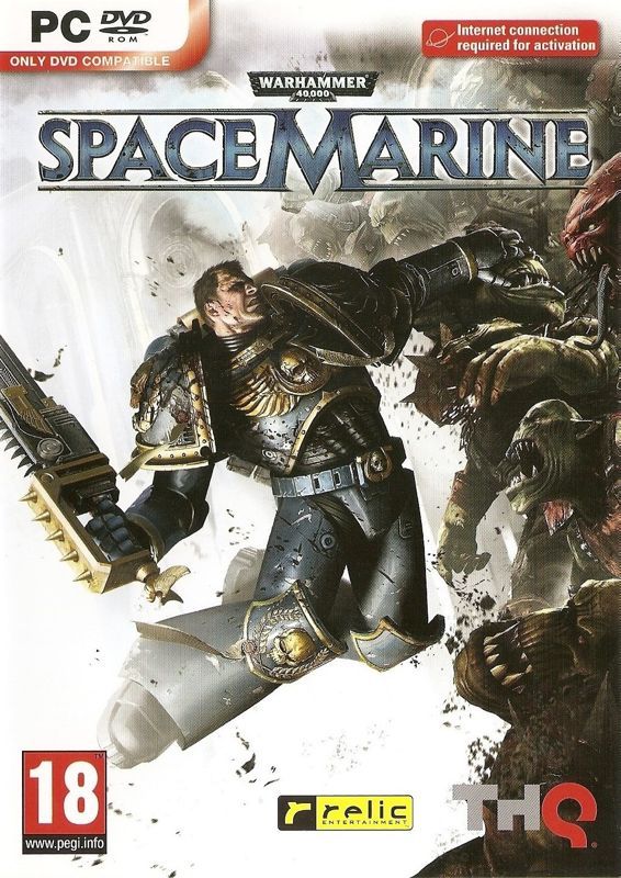 Game cover: Warhammer 40,000: Space Marine
