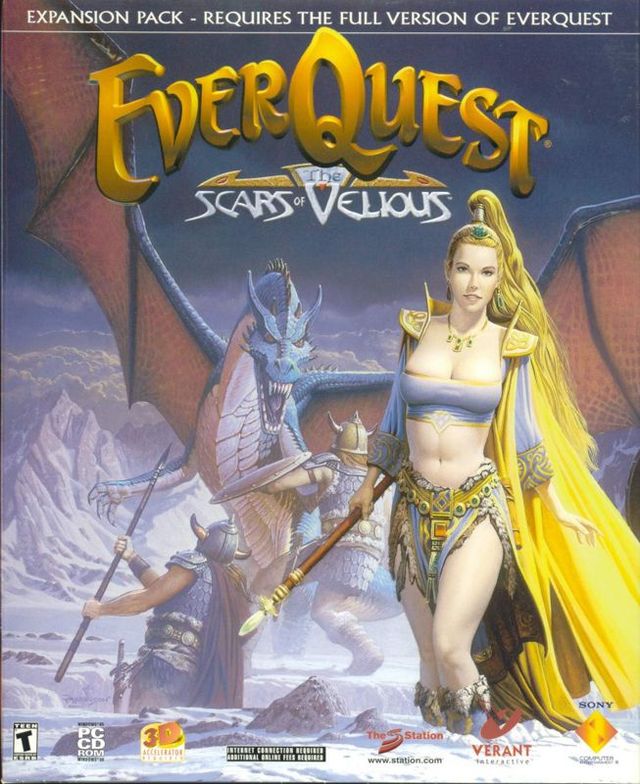 Game cover: EverQuest: The Scars of Velious