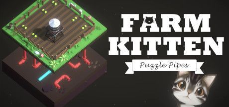 Game cover: Farm Kitten: Puzzle Pipes