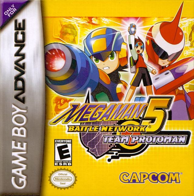 Game cover: Mega Man Battle Network 5: Team Protoman