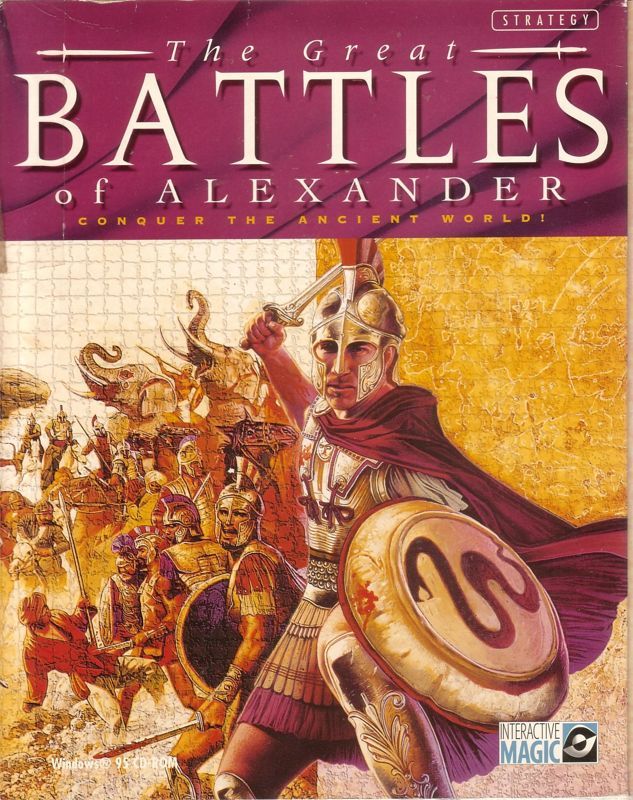 Game cover: The Great Battles of Alexander