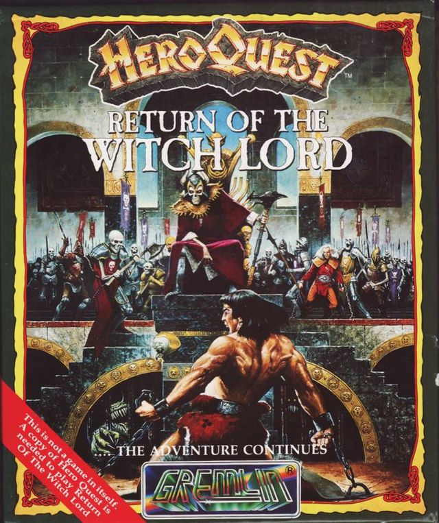 Game cover: HeroQuest: Return of the Witch Lord