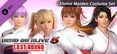 Game cover: Dead or Alive 5: Last Round - Shrine Maiden Costume Set