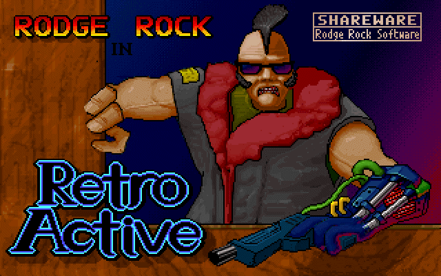 Game cover: Rodge Rock In Retroactive