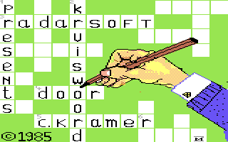 Game cover: Kruiswoord