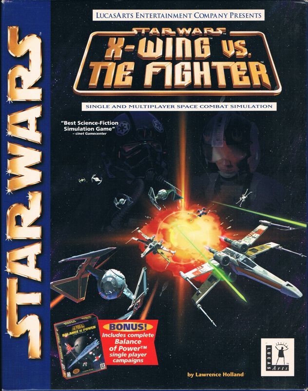 Game cover: Star Wars: X-Wing vs. TIE Fighter + Balance of Power