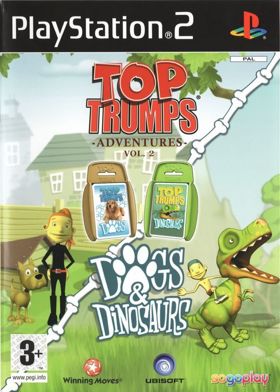 Game cover: Top Trumps: Dogs & Dinosaurs