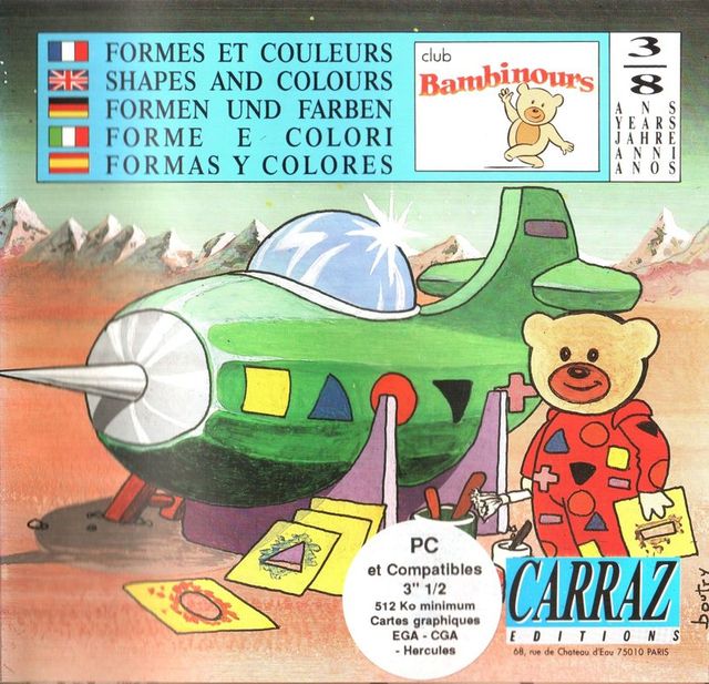 Game cover: Bambinours: Shapes and Colors